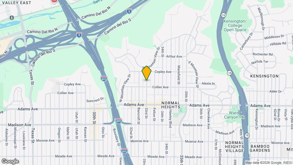 4826 33rd St Map and Location Details