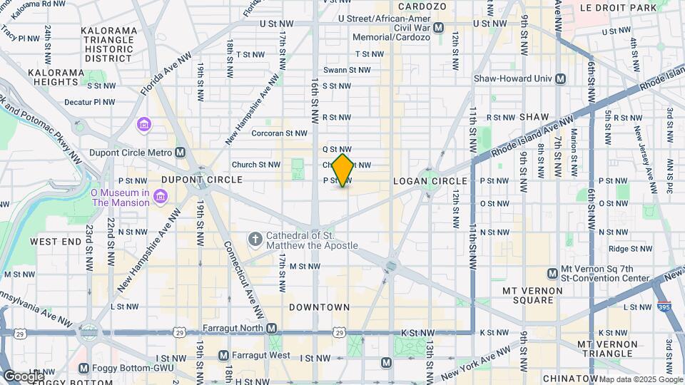 1412 15th St NW Mapa y Detalles de la Ubicación
