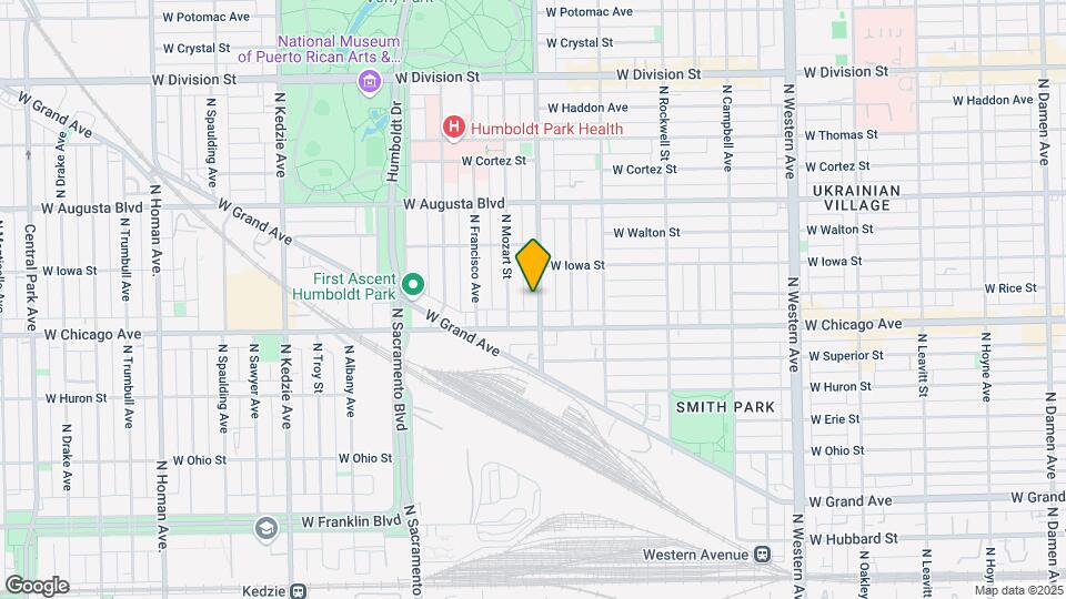824 N California Ave Mapa y Detalles de la Ubicación
