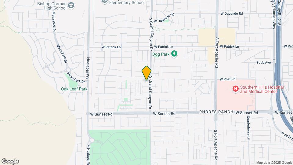 9827 W Spinnaker Creek Ave Map and Location Details