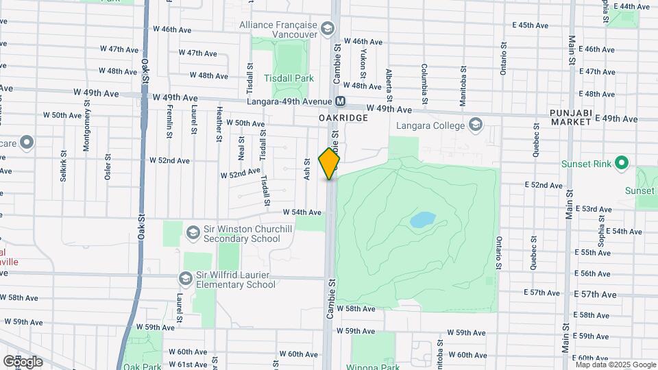 6859-6859 Cambie St Map and Location Details