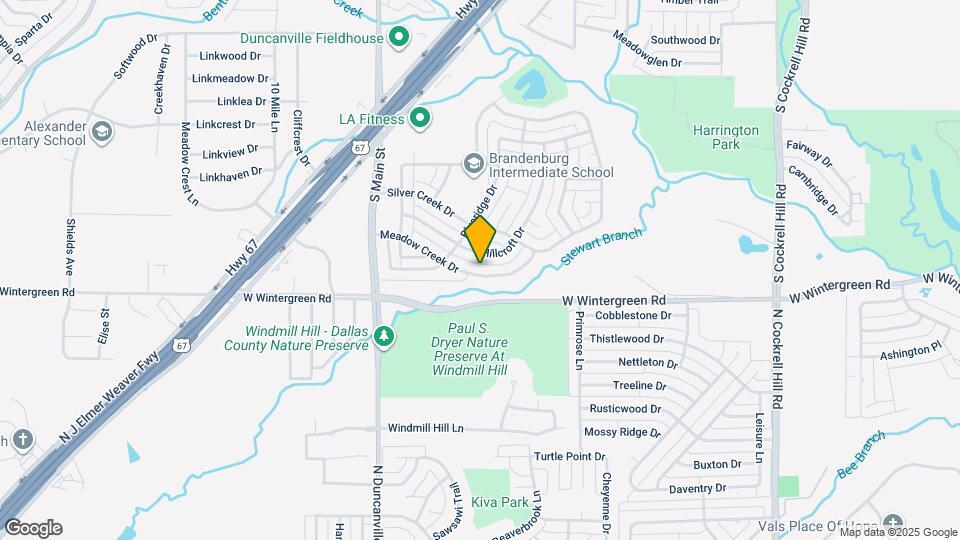 327 Meadowcreek Dr Mapa y Detalles de la Ubicación