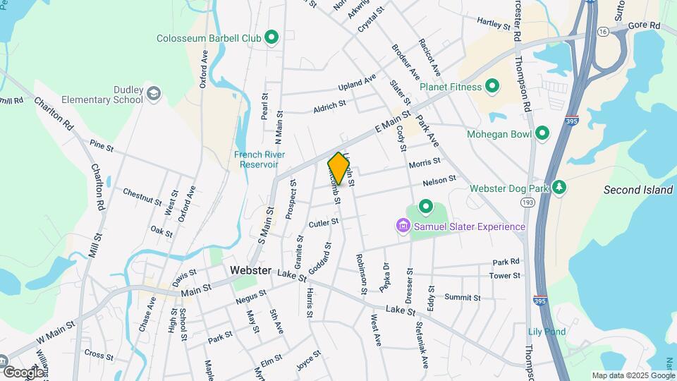 19 Whitcomb St, Unit 1L Map and Location Details