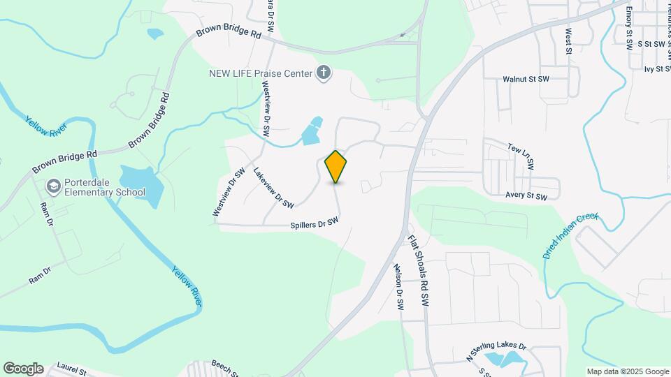 8189 Spillers Dr SW Map and Location Details