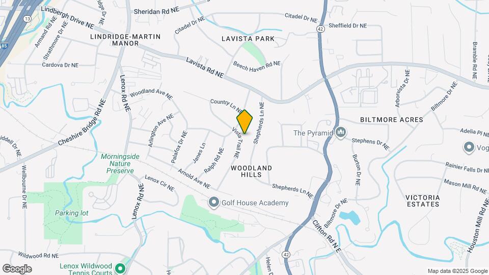 1135 Vista Trail NE Map and Location Details