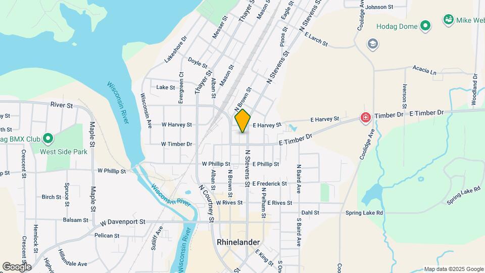 415 N Stevens St, Unit 415 N Stevens St Map and Location Details