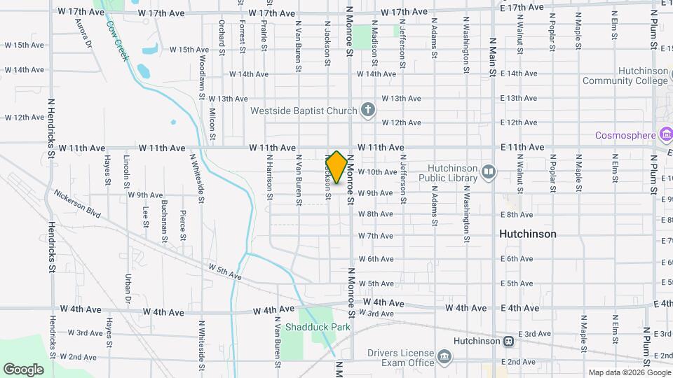 514 W 9th Ave Map and Location Details