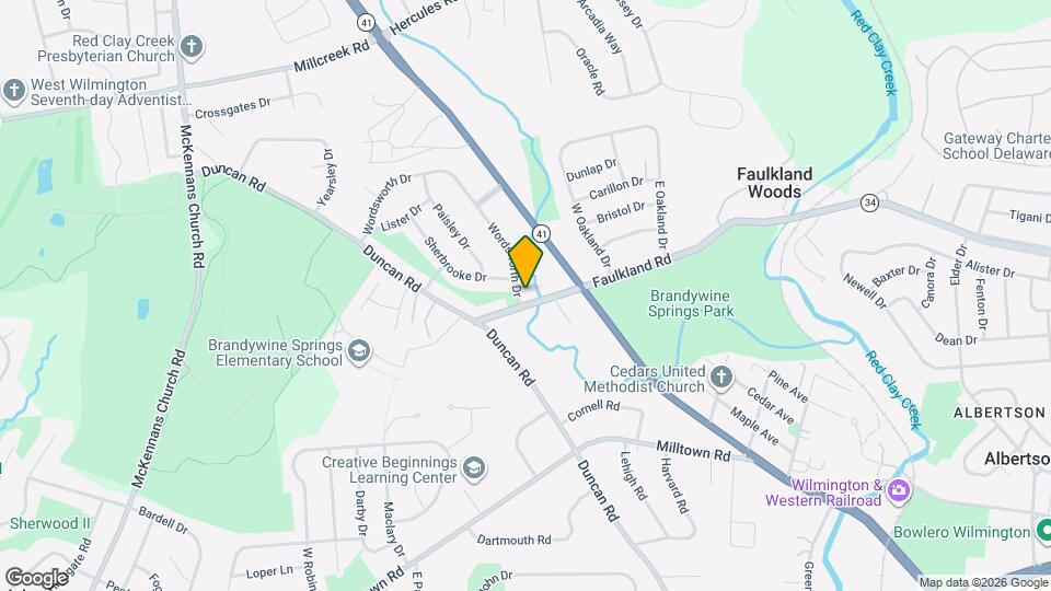 1 Wordsworth Dr Map and Location Details