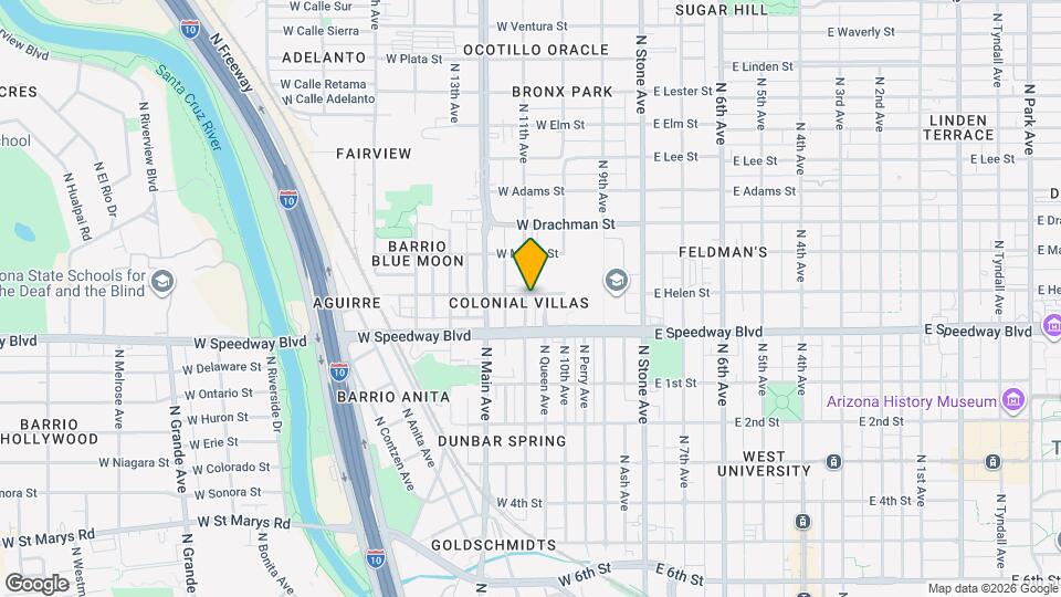 1144 N 11th Ave Map and Location Details