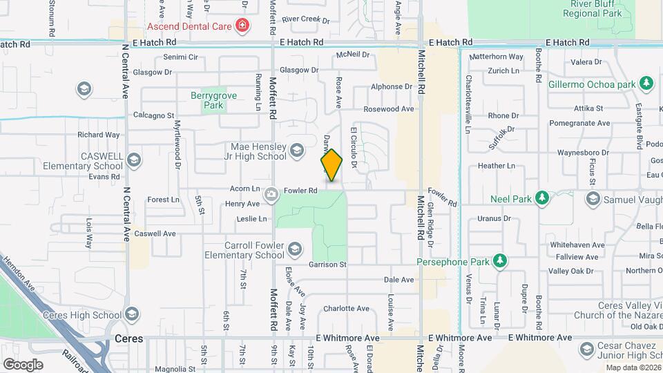 2735 Fowler Rd Mapa y Detalles de la Ubicación