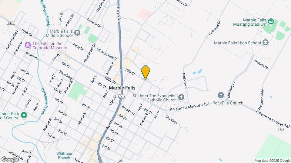206 Peruna Dr Mapa y Detalles de la Ubicación