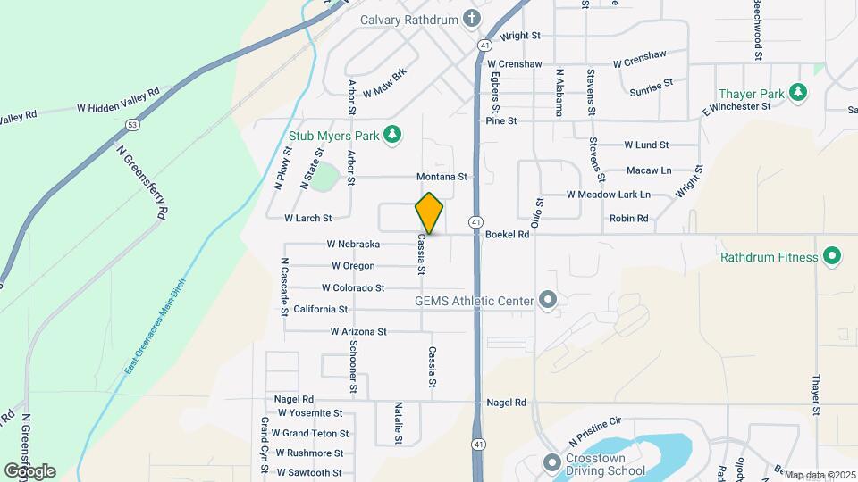 8176 W Boekel Rd Map and Location Details