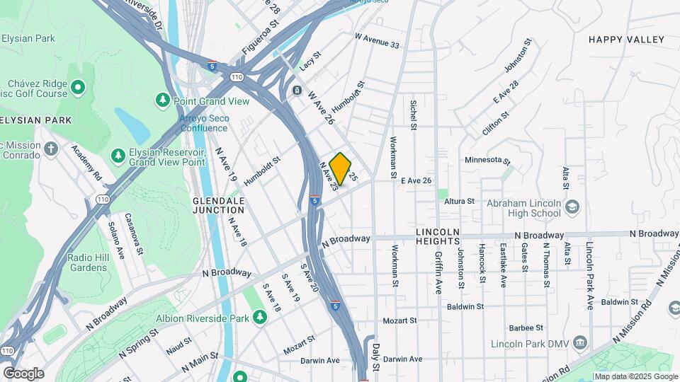 2301 Pasadena Ave Map and Location Details