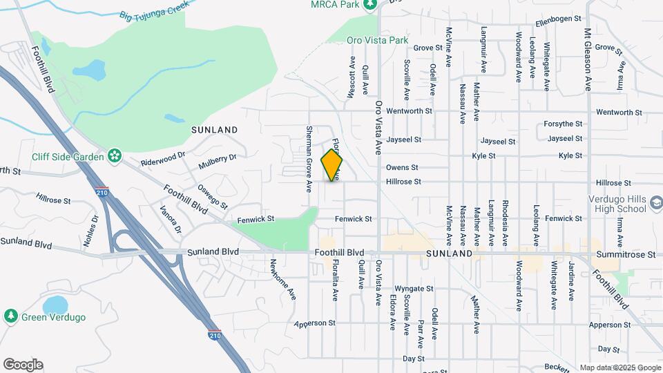 8522 Hillrose St Map and Location Details