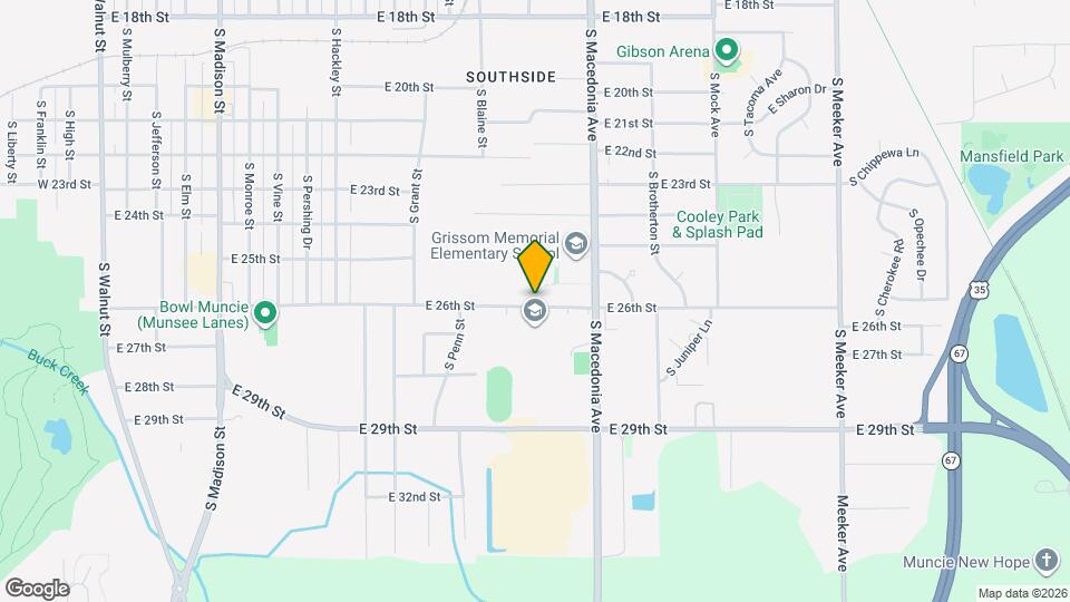 1500 E 26th St Mapa y Detalles de la Ubicación