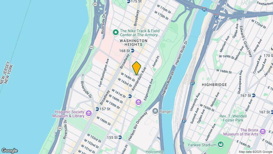 2108 Amsterdam Ave Map and Location Details