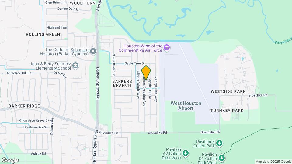 3426 Barkers Crossing Ave Map and Location Details