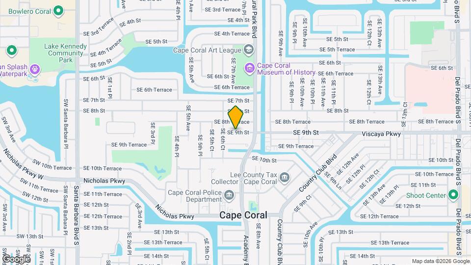 618 SE 9th St Map and Location Details