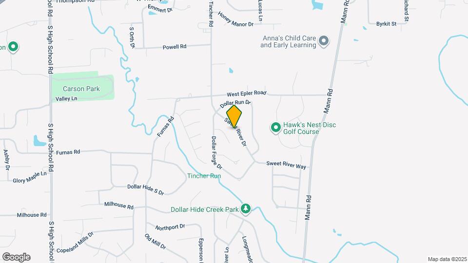 5620 Sweet River Dr Map and Location Details