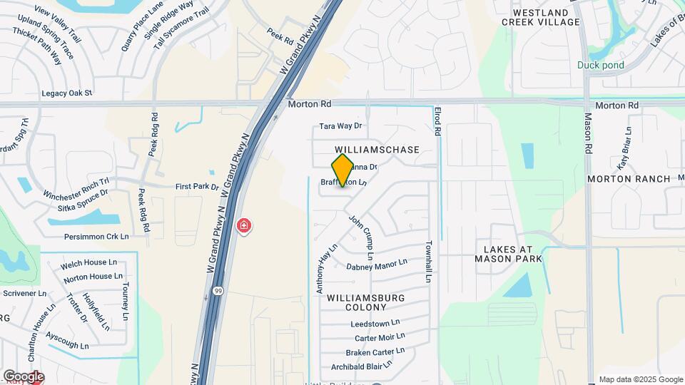 22714 Powell House Ln Map and Location Details