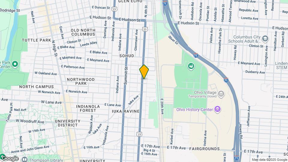 2198 N 4th St Map and Location Details