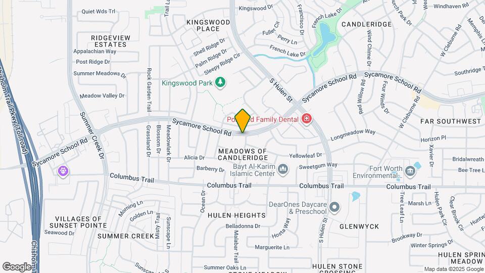 7600 Silveridge Dr Map and Location Details