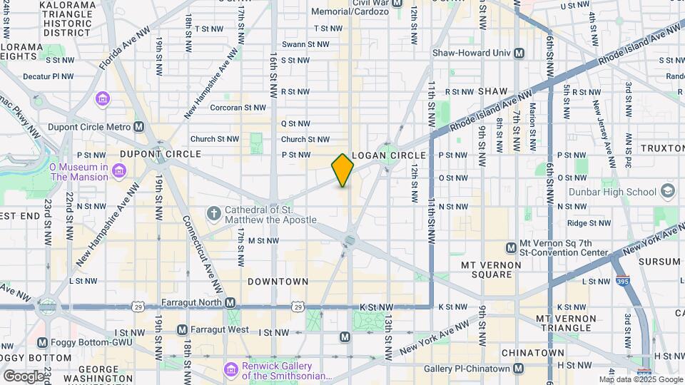 1318 11th St NW Map and Location Details