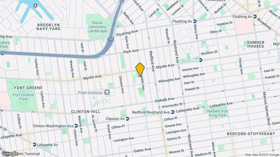 180 Franklin Mapa y Detalles de la Ubicación