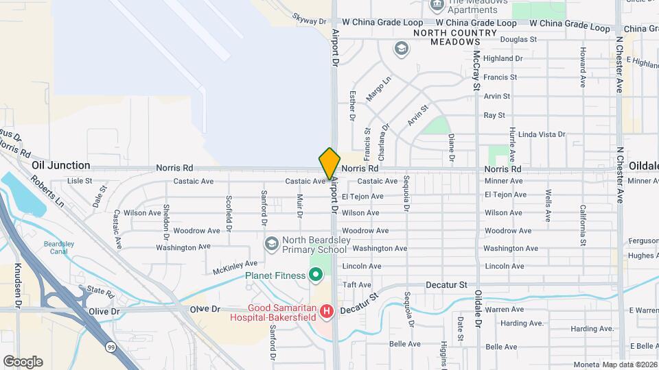 901 Castaic Ave Map and Location Details