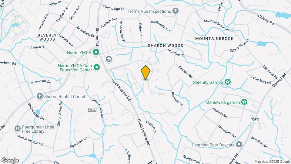 3021 Heathstead Place Map and Location Details