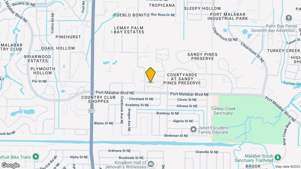 834 Wateroak Dr NE Map and Location Details