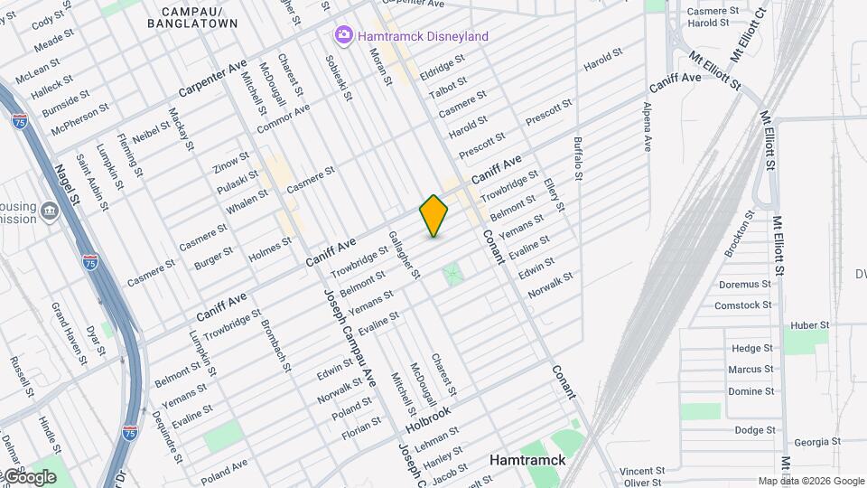 3191 Belmont St Map and Location Details