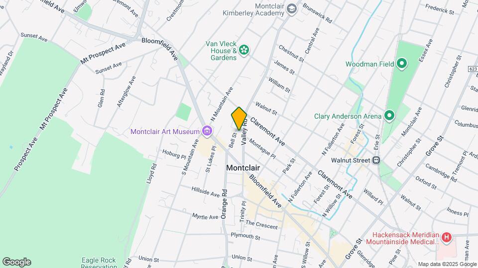 84 Valley Rd Map and Location Details