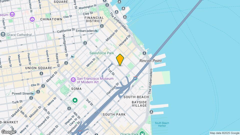 325 Fremont St Mapa y Detalles de la Ubicación