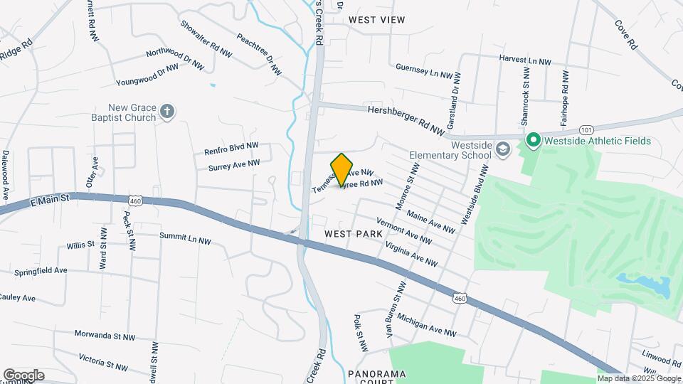 4310 Tyree Rd NW Map and Location Details