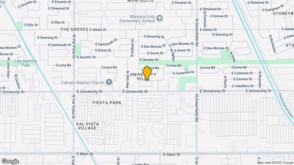 4043 E Camino St Map and Location Details