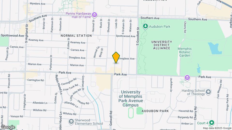 820 Loeb St Map and Location Details