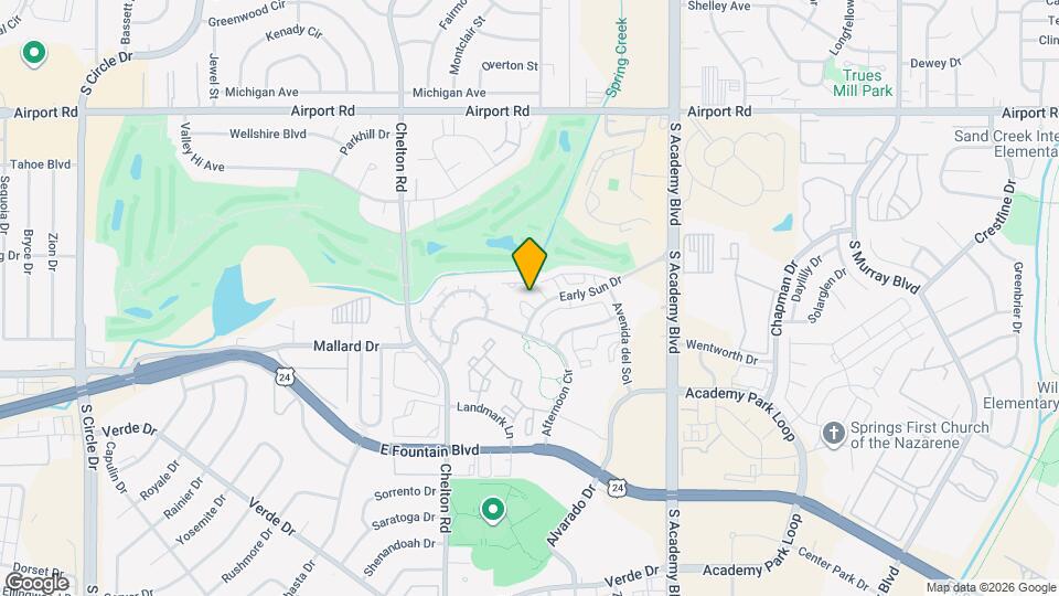 920 Azure Cir Map and Location Details