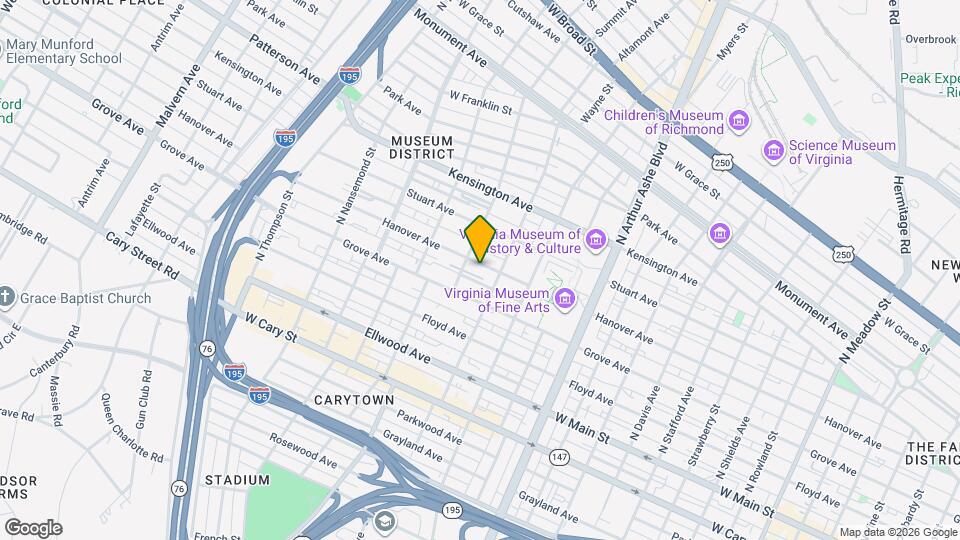 3119 Hanover Ave Map and Location Details