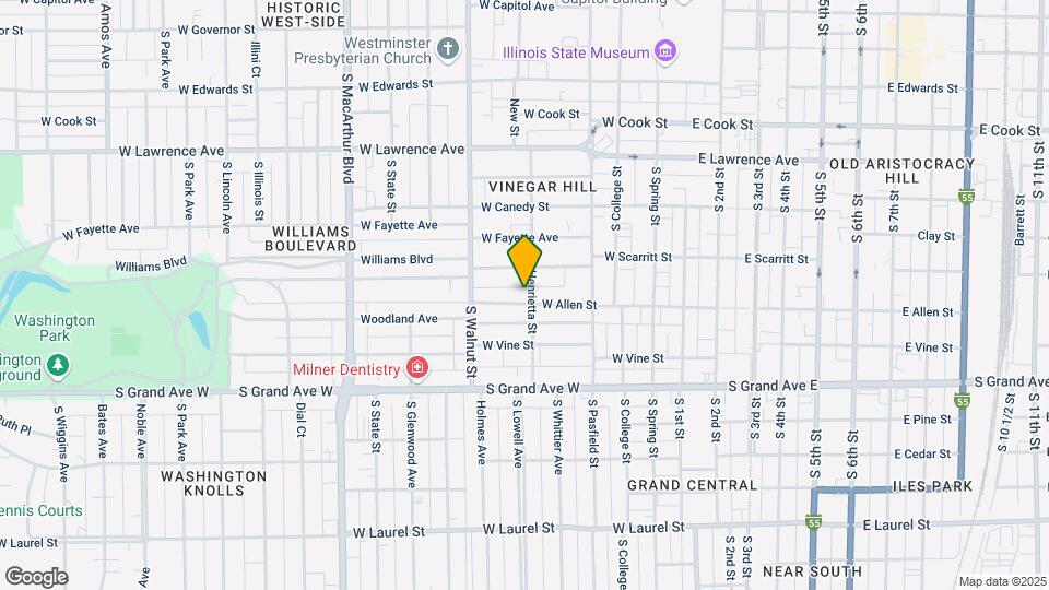 503 W Allen St Mapa y Detalles de la Ubicación