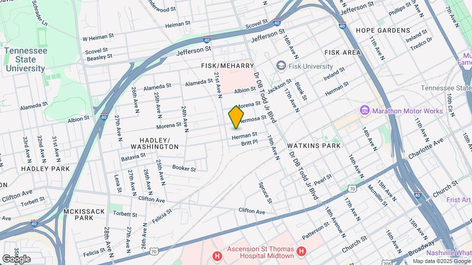 2016 Herman St Map and Location Details