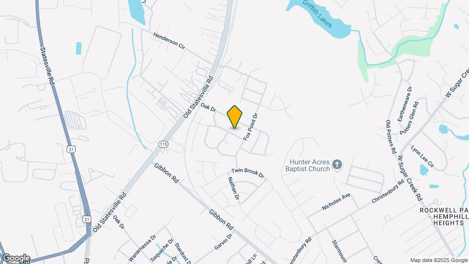 4426 Oakburn Drive Map and Location Details