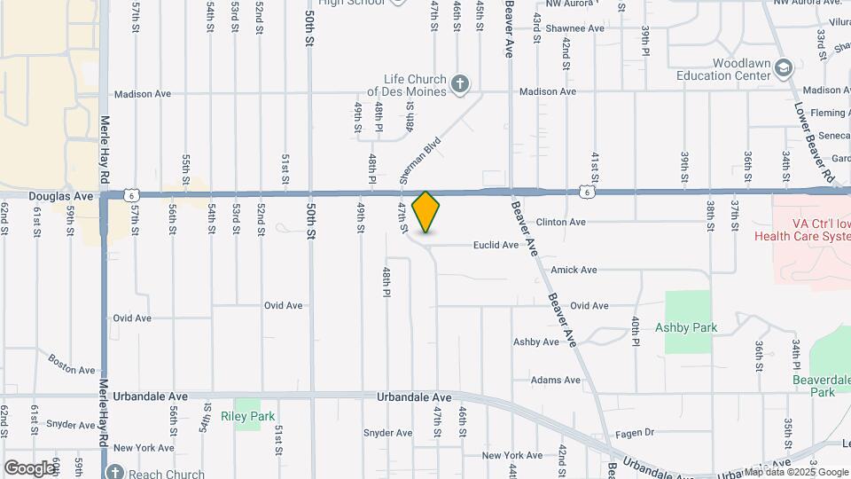 4633 Euclid Ave Mapa y Detalles de la Ubicación