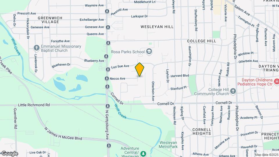 1528 Omega Ave Map and Location Details