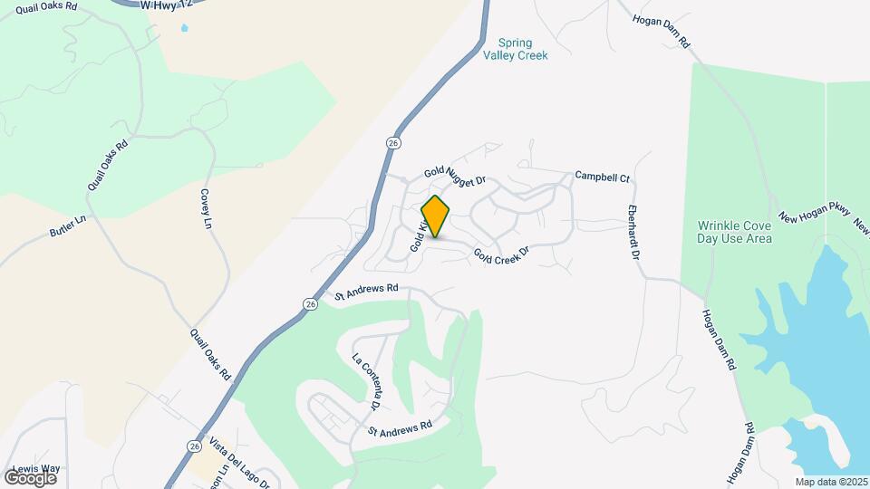 280 Gold Creek Dr Map and Location Details