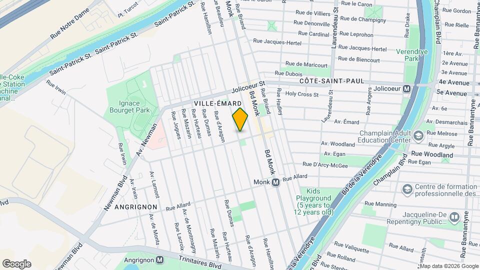 6406-6416 Hamilton Rue Map and Location Details