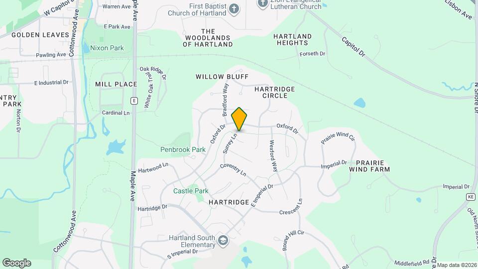 811 Surrey Ln Mapa y Detalles de la Ubicación