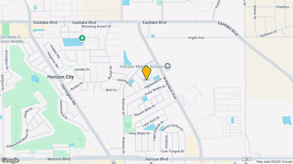 14100 Ghost Flower St Map and Location Details