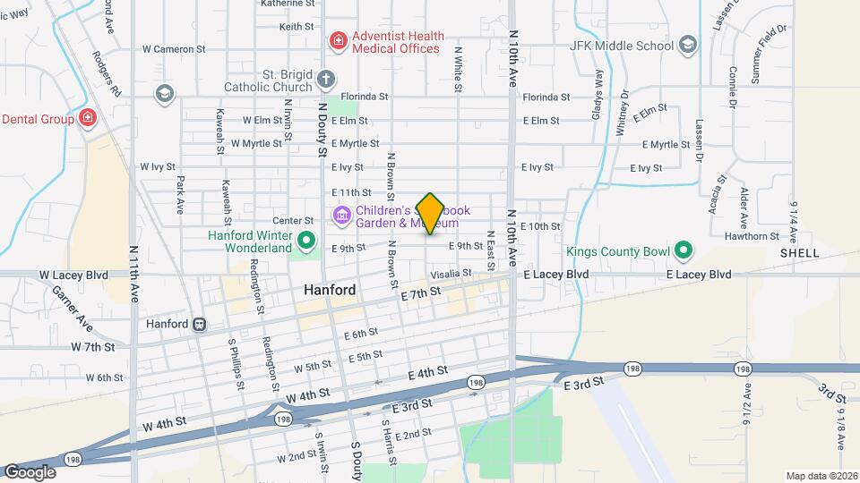 405 N Green St Map and Location Details