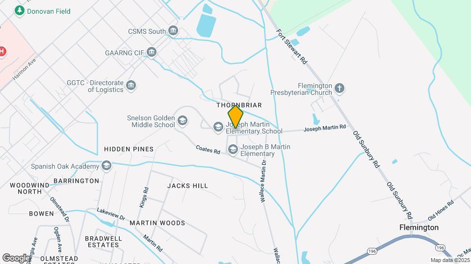 579 Joseph Martin Rd Map and Location Details